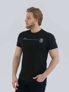 Men T-Shirts - màu đen - Xem 2