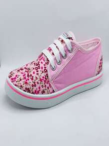 Tenis flores - Rosa - Ver 1