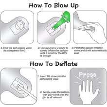 XIANG YU 1入組/2入組大尺寸多彩蠟燭三層生日蛋糕鋁箔小氣球,完美適用於生日派對裝飾用品 - 彩色 - 查看 5