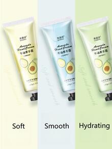 牛油果精華護手霜套裝 50g X 3 保濕舒緩肌膚,撫平皺紋,便攜式日常或旅行使用 - 淺藍色 - 查看 4