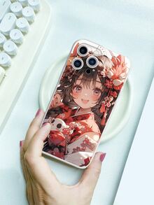 1入組陽光女孩TPU手機殼，適用於iPhone - 彩色 - 查看 4