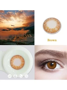 Lentillas de colores nuevos, lentillas de contacto, lentillas de colores nuevos, lentillas bonitas, - Verde - Ver 5