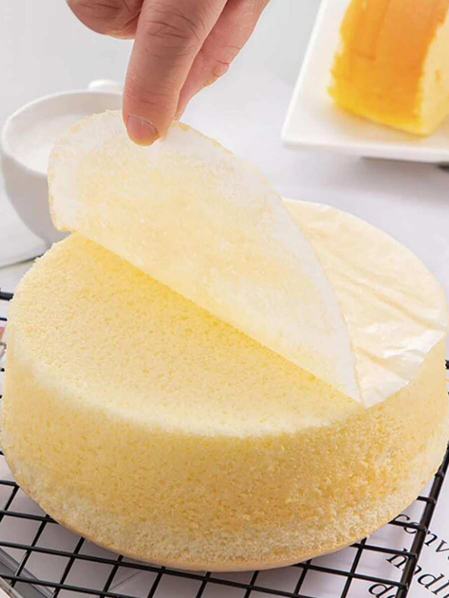 50 Miếng Lót Khuôn Bánh Tròn, Giấy Thấm Dầu Ăn, Giấy Thảm Nướng Silicon Chống Dính Cho Nồi Chiên Không Khí Gia Đình & Bbq Tấm Lót Nồi Chiên Không Dầu Air Fryer Giấy Airfryer Air Frier - trắng - Xem 1