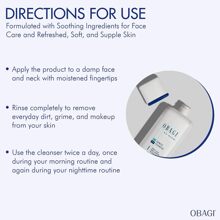 OBAGI MEDICAL NuDerm - 1 Gentle Cleanser 6.7 oz - Delicate Facial Cleansing Formula for Sensitive Skin - Removes Makeup, Oil, and Impurities - Hydrates and Soothes - Non-Irritating, Dermatologist-Recommended - Part of Comprehensive Skin Care System