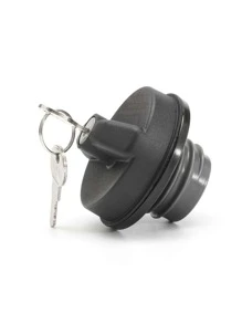 Tapa de tanque de combustible con rosca para coche Twist-Lock 2 llaves - Negro - Ver 3