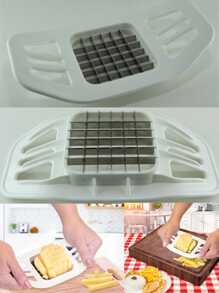 Fatiador de Batatas Cortador Batata Palito Legumes Triturador - Branco - Visão 4