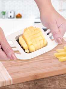 Fatiador de Batatas Cortador Batata Palito Legumes Triturador - Branco - Visão 3