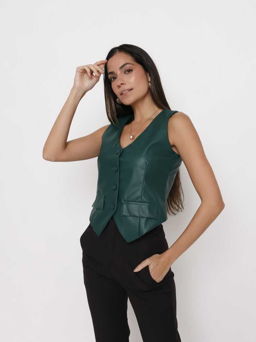 Women Tops - Army Green - View 1