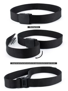 Men Belts - 綠色 - 查看 3