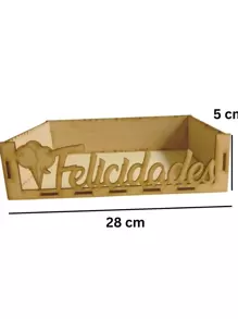 Divina Creacion Charola Desayuno Sorpresa FELICIDADES - Beis - Ver 4
