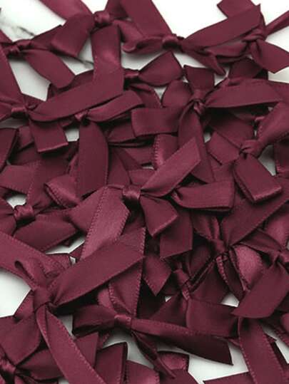 (50 Pieces/Bag) 4cm Ribbon Bow With Various Colors For Gift Decoration And Making Hairpin Headwear Valentine Day