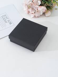 1個黑色珠寶盒,適用於戒指、耳環、手鍊和項鍊 - B - 查看 5