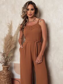 Women Jumpsuits - Rỉ Nâu - Xem 2