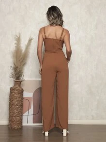 Women Jumpsuits - Rỉ Nâu - Xem 3