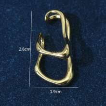 1 pieza manga de moda brazalete pendiente serpiente diseño Cubic zirconia oreja no perforante manguito