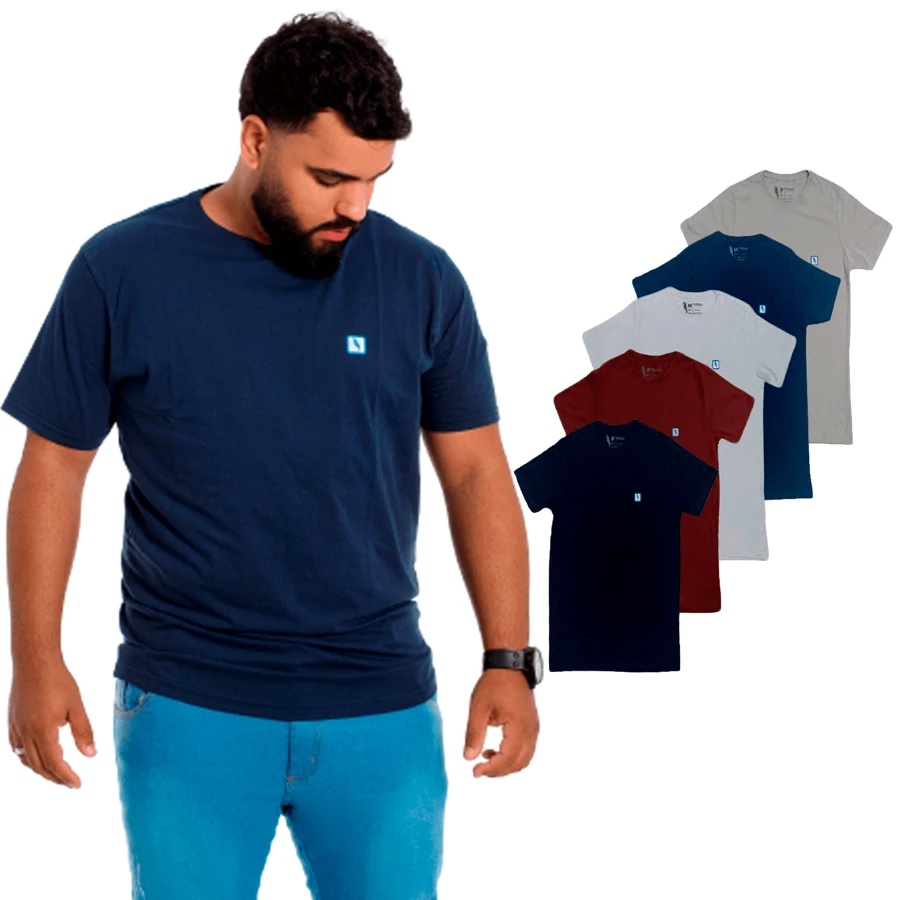 Men Shirts - 酒紅色 - 查看 1