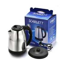 Teapot Coffee Maker Electric Kettle 2 Liter Stainless - Silver - View 2