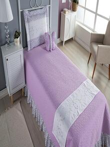 Bedspread - 紫丁香色 - 查看 7