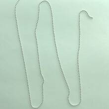 1米/包 0.8毫米 银质美甲串珠链，DIY 珠宝制作 指甲饰品 指甲宝石 美甲用品 指甲