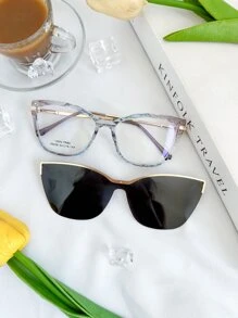 Women Eyeglasses - 紫羅蘭色 - 查看 1