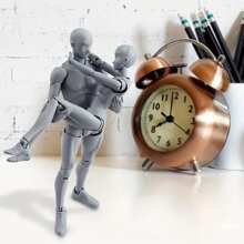 Modelos de PVC SHF de Body-Kun y Body-Chan DX de figuras de acción para niños: el regalo perfecto para artistas y coleccionistas - Gris - Ver 1