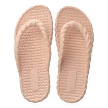 Women Flip-Flops - Màu be - Xem 4