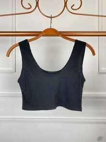 Women Tops - 黑色 - 查看 6