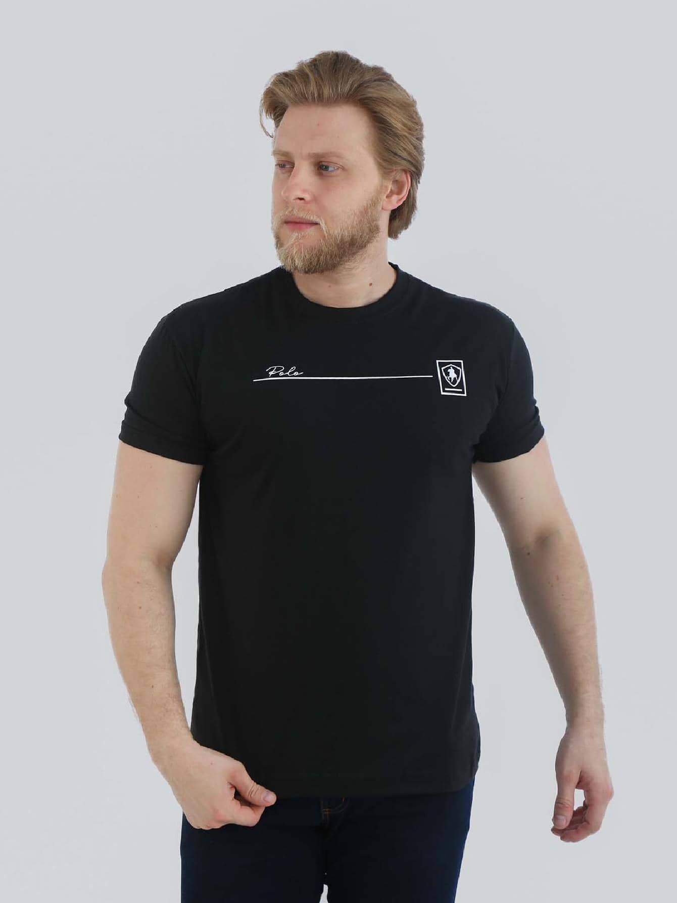 Men T-Shirts - màu đen - Xem 1