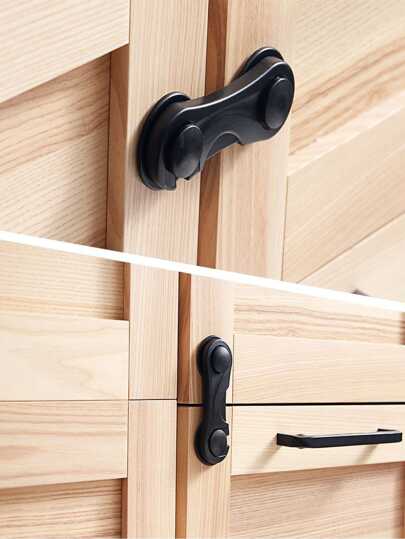 Cerradura transparente para bebés para protección diaria. Ideal para gabinetes, cajones, baños, refrigeradores, etc. Con almohadilla adhesiva. Fácil de instalar sin perforar. Decoraciones y regalos para baby shower y familia