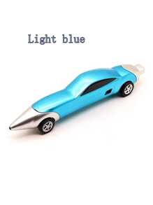 1支玩具車形筆,適用於小學生,創意文具,有多種顏色可選 - 彩色 - 查看 9