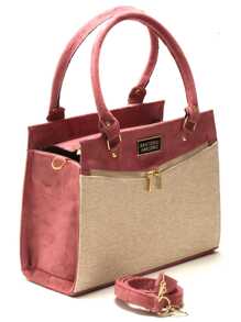 Women Clutches - 粉色 - 查看 2