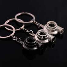 Mini Turbocharger Keychain With Spinning Turbine - Multicolor - View 5