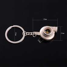 Mini Turbocharger Keychain With Spinning Turbine - Multicolor - View 4