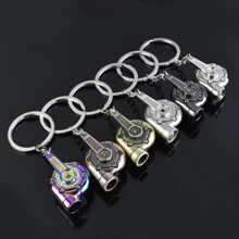 Mini Turbocharger Keychain With Spinning Turbine - Multicolor - View 3