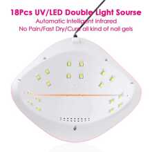 UV LED Nail Lamp Dryer For Manicure Gel Lamps Set Sun Light Drying Curing Nails Varnish Polish Hybrid Machine