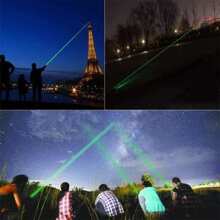 Puntero Laser Recargable Verde Potente 5000mw 15km - Verde - Ver 4