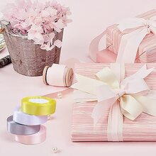 1捲2.5公分淺藍色單色緞帶 - 淺藍色 - 查看 3