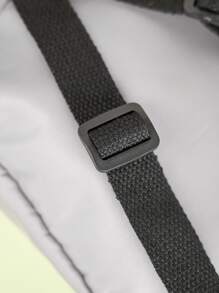 Metoo Tiramitu 1 件可愛動物形狀男孩防水磁力閉合背包 - 灰色 - 查看 8