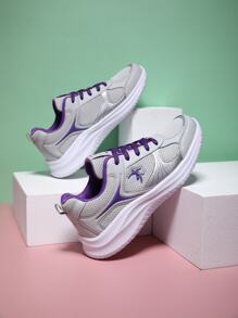 1Pair Women'S Casual Sports Shoes Tennis Shoes - White - View 6