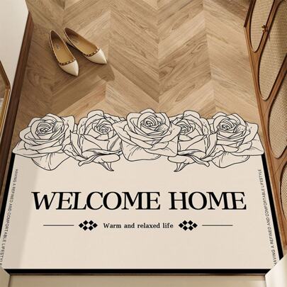 浴室地墊，入口門腳墊，廁所地墊，矽藻土吸水地墊，防滑洗手間地毯，室內裝飾