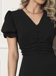 Women Dresses - 黑色 - 查看 3