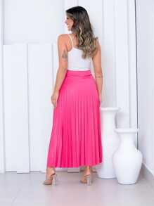 Women Skirts - Màu Hồng Tươi - Xem 3