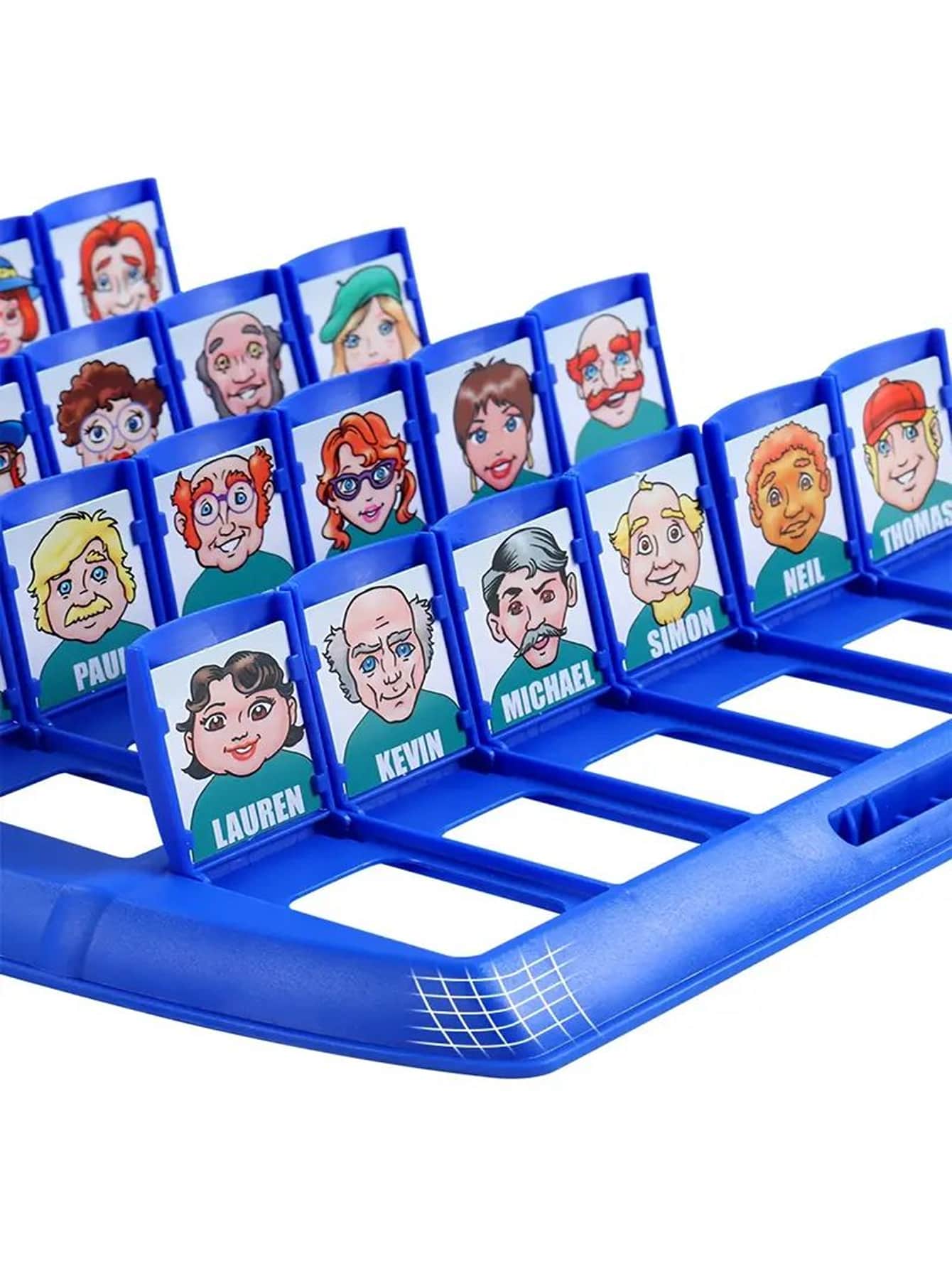 (Random Card) 2 Sets Of 96pcs Who Am I Board Game Desk Educational Toy