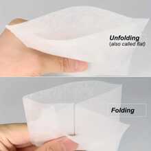 100 件種子育苗袋,不織布植物生長袋,織物育苗盆植物袋,家庭花園供應,用於土壤移植袋農業生產供應的育苗植物育苗袋 3.15x3.94 英寸