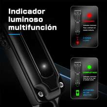 Máquina De Corte De Cabello Kemei Km-1071 Para Hombre - Negro - Ver 4