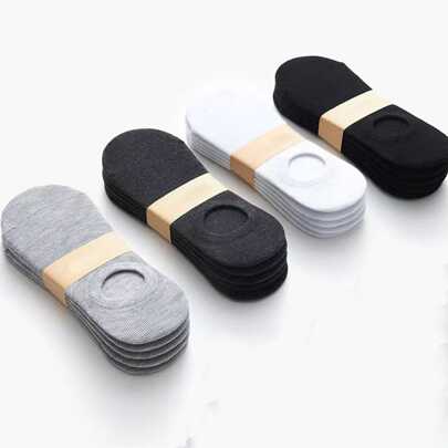 10雙隨機選擇透氣防汗運動低幫襪,男女適用,籃球和運動襪