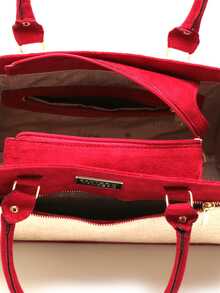 Women Clutches - 紅色 - 查看 3