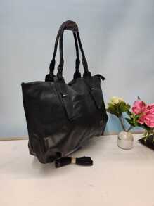 Women Shoulder Bags - Black - View 2