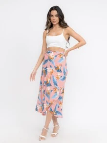 Women Skirts - Pink - View 1