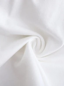 Young Girl Fashion Vest With Spaghetti Straps, Integrated With Bra, Summer Versatile Thin Strap Base Camisole, Minimalist Backless Top For Inner Or Outer Wear. - White - View 8